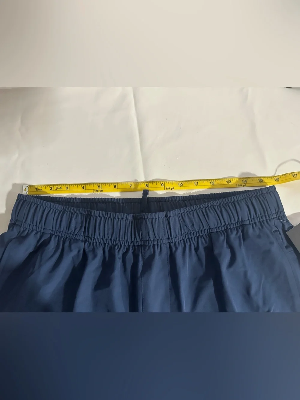 Athletic Works Navy Blue Elastic Waist Jogger Pants